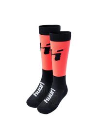 Huari - Skarpety Piłkarskie Beates Dla Dzieci. Kolor: czarny, wielokolorowy, pomarańczowy #1