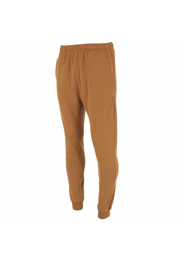 STANNO - Spodnie dresowe Stanno Base. Kolor: brązowy. Materiał: dresówka. Sport: bieganie, fitness