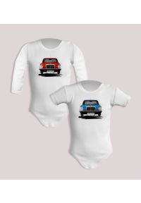 nikiniki - Mercedes-Benz — body (Rozmiar: 6M; Długość rękawa: krótki; Kolor nadruku: czerwony; Rodzaj nadruku: Mercedes-Benz). Kolor: czerwony. Materiał: bawełna. Wzór: nadruk