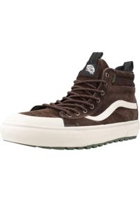Tenisówki Vans Model Sk8-hi Mte-2 Kolor Brązowy. Kolor: brązowy. Materiał: tkanina, skóra