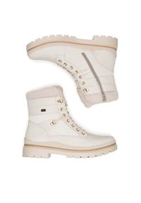 Remonte Trzewiki D0C77-80 Biały. Kolor: biały. Materiał: skóra #5