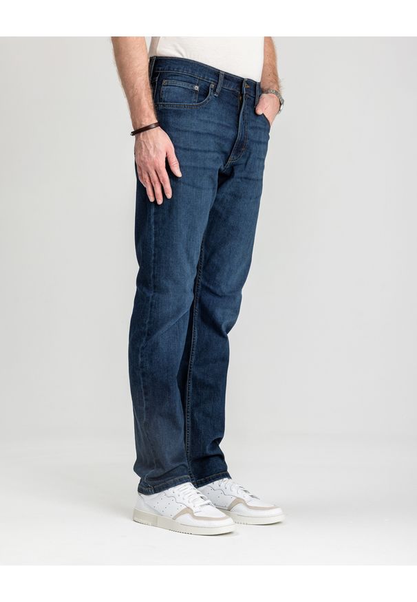 Męskie Spodnie Jeansowe Wrangler Athletic Fit Jagged 112352958. Okazja: na co dzień. Styl: klasyczny, casual