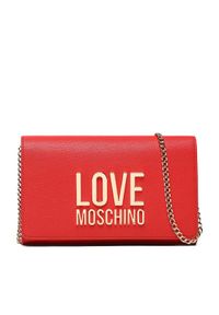Love Moschino - LOVE MOSCHINO Torebka JC4127PP1HLI0500 Czerwony. Kolor: czerwony. Materiał: skórzane #1