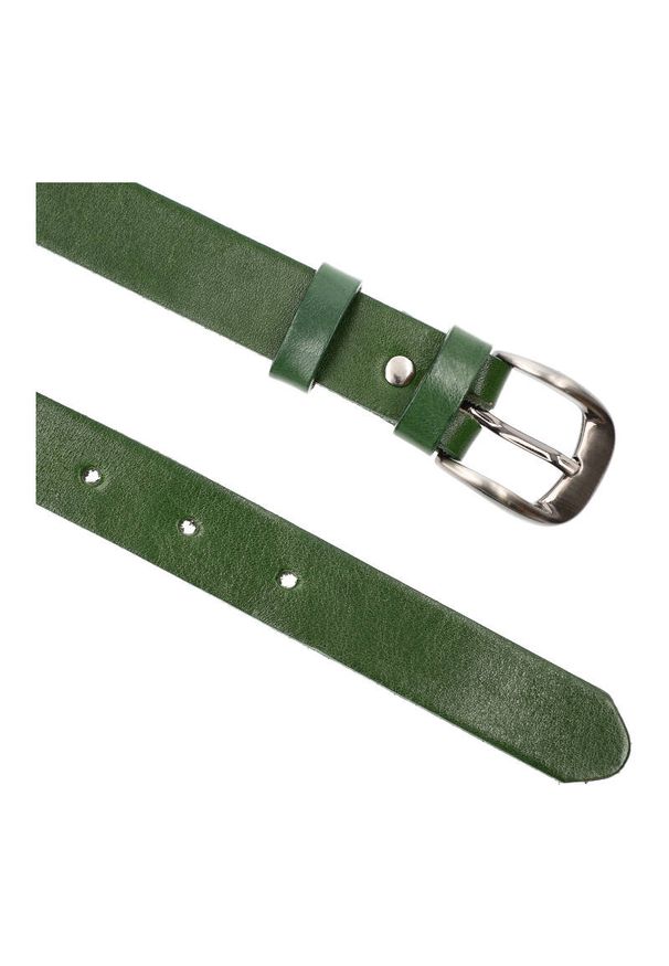 Zielony Elegancki Pasek Damski Armodo. Kolor: zielony
