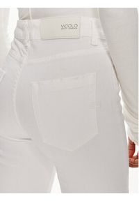 ViCOLO Jeansy DB5102 Biały Wide Leg. Kolor: biały #3