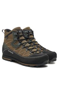 Aku Trekkingi Trekker Lite III Gtx GORE-TEX 977 Zielony. Kolor: zielony. Materiał: zamsz, skóra. Technologia: Gore-Tex. Sport: turystyka piesza #4