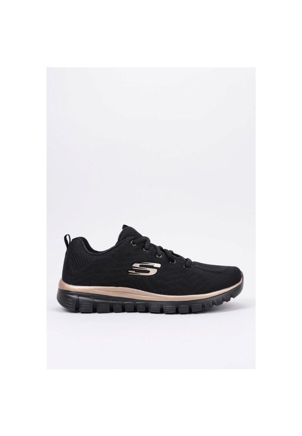 skechers - Buty damskie SKECHERS Graceful Get Connected. Okazja: na co dzień. Kolor: czarny