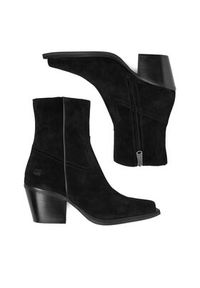 G-Star RAW - G-Star Raw Botki EO-OZGUR-25FW39-1 Czarny. Kolor: czarny. Materiał: skóra, zamsz #4