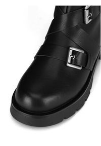 Jenny Fairy Botki WS6322-04 Czarny. Kolor: czarny. Materiał: skóra #5