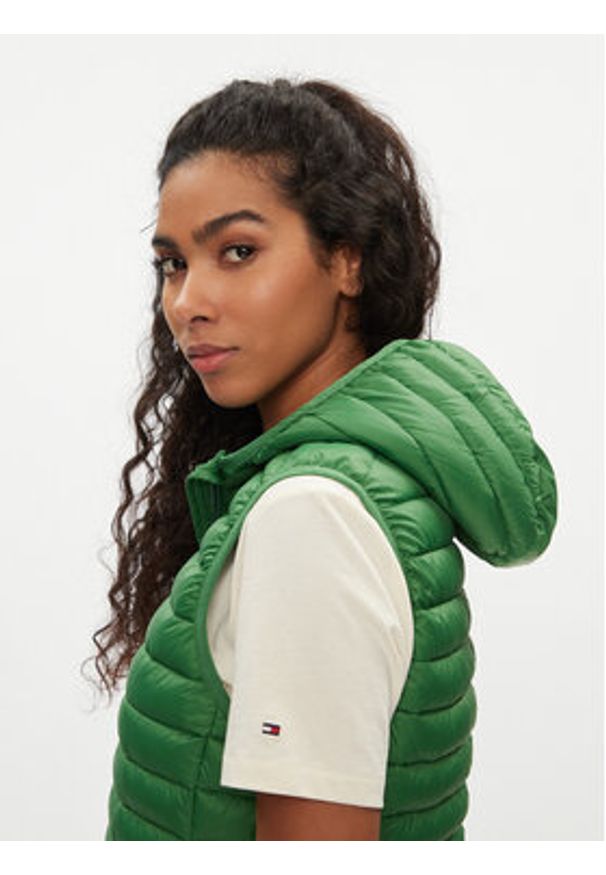 Save The Duck Bezrękawnik D80607W GIGA18 Zielony Regular Fit. Kolor: zielony. Materiał: syntetyk. Długość rękawa: bez rękawów