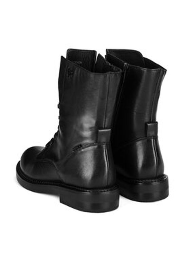 MEXX Trzewiki MICP1710143W MABEL PINA Czarny. Kolor: czarny. Materiał: skóra