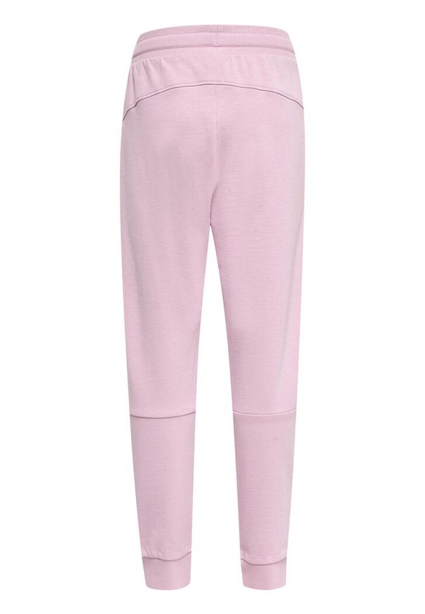 Spodnie dresowe dla dzieci Hummel Fast. Kolor: różowy. Materiał: dresówka. Sport: joga i pilates