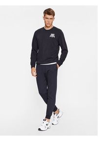 Under Armour Bluza Ua Rival Terry Graphic Crew 1379764 Czarny Loose Fit. Kolor: czarny. Materiał: bawełna #5