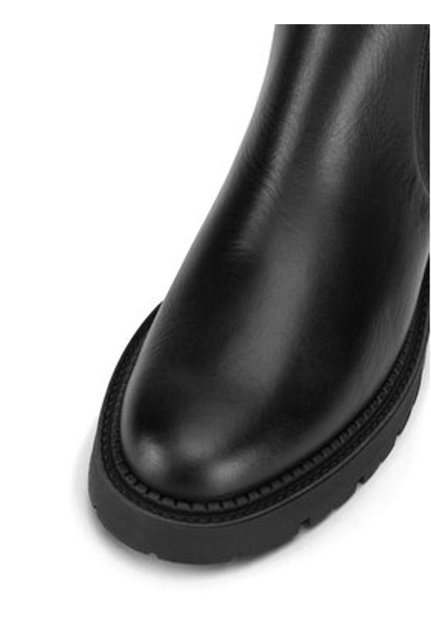 Gino Rossi Botki ALBA-25830NB Czarny. Kolor: czarny. Materiał: skóra