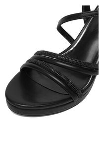 Nine West Sandały CEO-25120-2508 Czarny. Kolor: czarny. Materiał: materiał #5