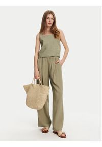 Marella Top Terni 2513161055 Zielony Regular Fit. Kolor: zielony. Materiał: wiskoza