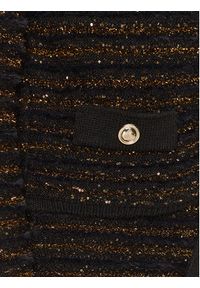 SIMONA CORSELLINI - Simona Corsellini Marynarka A24CPGIO02 Czarny Regular Fit. Kolor: czarny. Materiał: syntetyk #4