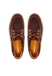 Timberland Loafersy Stone Street Boat TB0A2QDMD571 Brązowy. Kolor: brązowy. Materiał: skóra. Styl: street #3