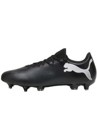 Buty piłkarskie Puma Future 7 Play MxSG 107722 02 czarne. Kolor: czarny. Materiał: dzianina, materiał, syntetyk. Szerokość cholewki: normalna. Sport: piłka nożna #4