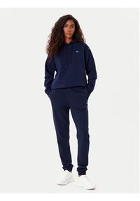 Lacoste Bluza SF7612 Granatowy Oversize. Kolor: niebieski. Materiał: bawełna #5