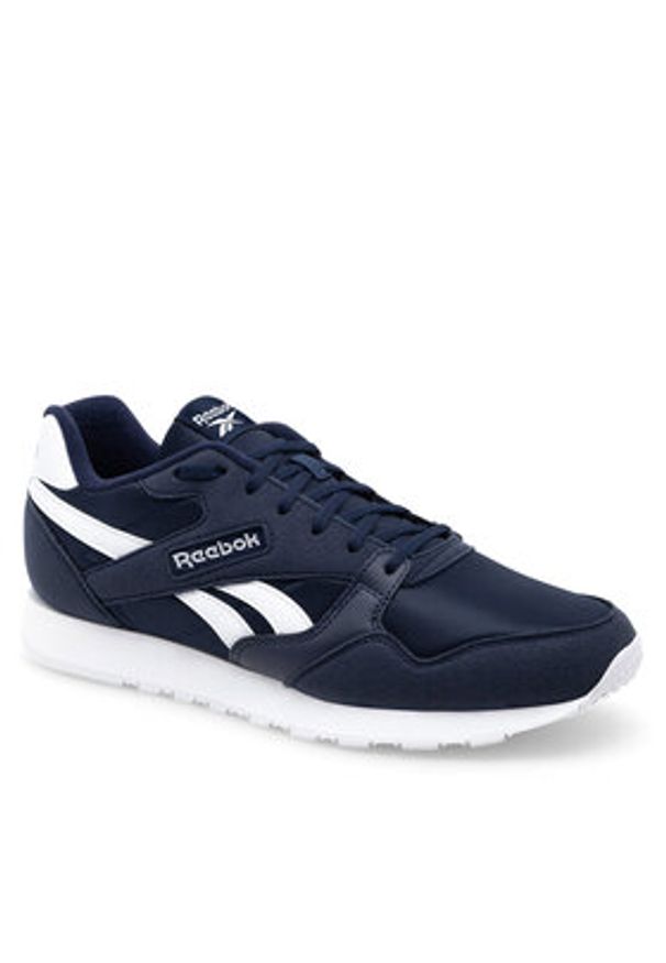 Reebok Sneakersy Ultra Flash 100032918 Granatowy. Kolor: niebieski. Materiał: skóra, zamsz