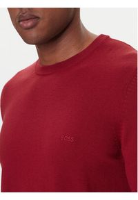 BOSS Sweter Botto-L 50476364 Czerwony Regular Fit. Kolor: czerwony. Materiał: wełna #3