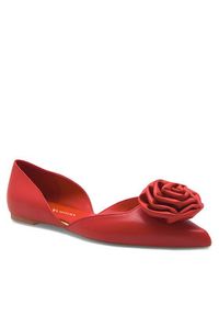 Eva Minge Baleriny FORBES-V1521-06 Czerwony. Kolor: czerwony. Materiał: skóra #8