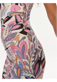 Guess Sukienka codzienna 4GGK36 6724Z Kolorowy Slim Fit. Okazja: na co dzień. Materiał: syntetyk. Wzór: kolorowy. Typ sukienki: proste, bodycon. Styl: casual