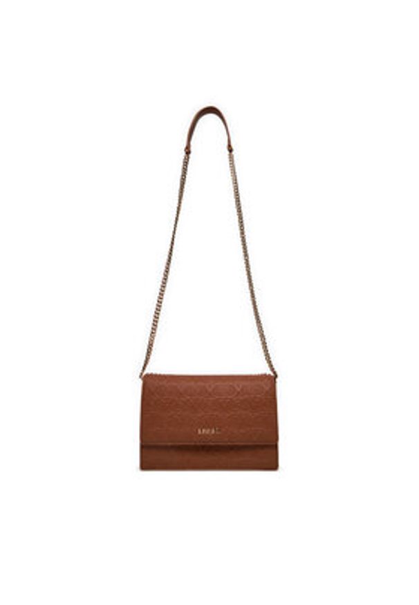 Liu Jo Torebka Ecs S Crossbody AF4253 E0538 Brązowy. Kolor: brązowy. Materiał: skórzane