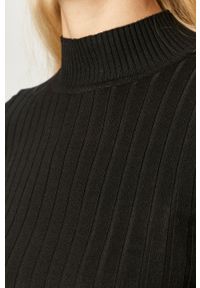 TALLY WEIJL - Tally Weijl - Sweter. Kolor: czarny. Materiał: dzianina. Długość rękawa: długi rękaw. Długość: długie #4