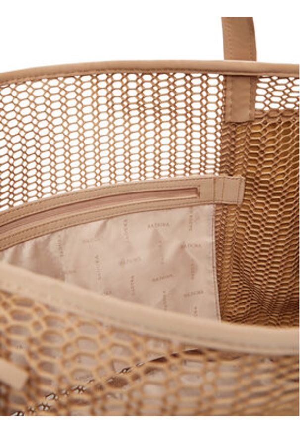 Badura Torebka WENN-01 Beżowy. Kolor: beżowy