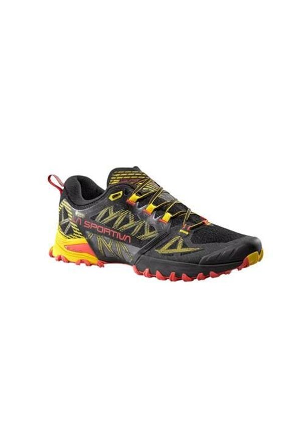 LA SPORTIVA - Buty do biegania męskie La Sportiva La Bushido Iii Gtx. Zapięcie: sznurówki. Kolor: czarny. Materiał: materiał, syntetyk. Szerokość cholewki: normalna