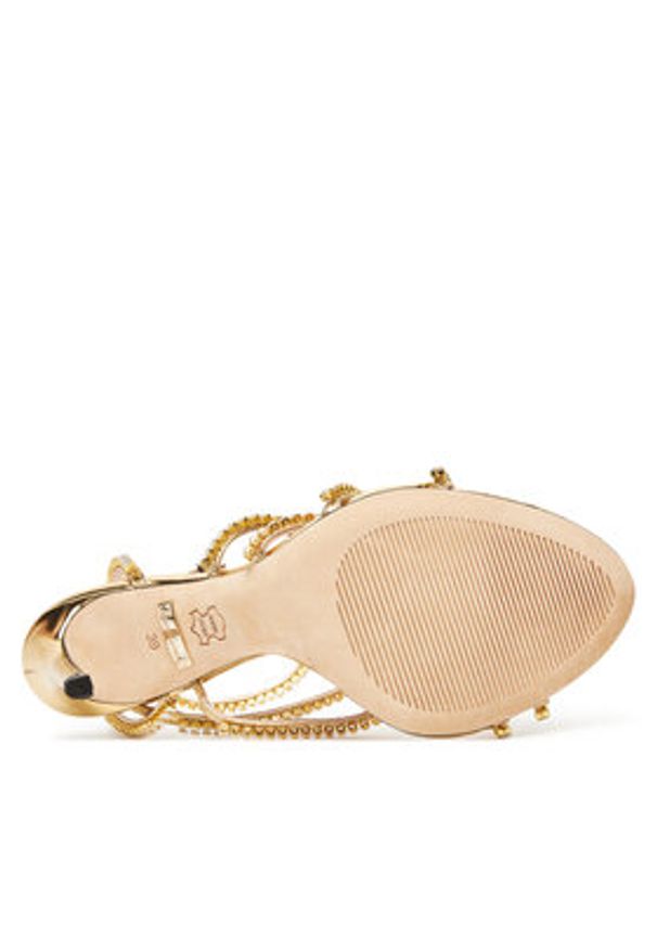 Marciano Guess Sandały 5YGZ30 7368A Złoty. Kolor: złoty. Materiał: skóra