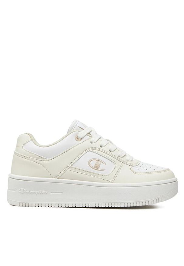 Champion Sneakersy S11594-CHA-WW012 Biały. Kolor: biały. Materiał: skóra