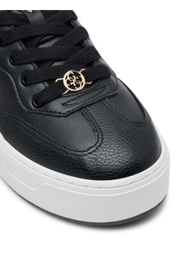 Guess Sneakersy FLPSWO FAL12 Czarny. Kolor: czarny. Materiał: skóra
