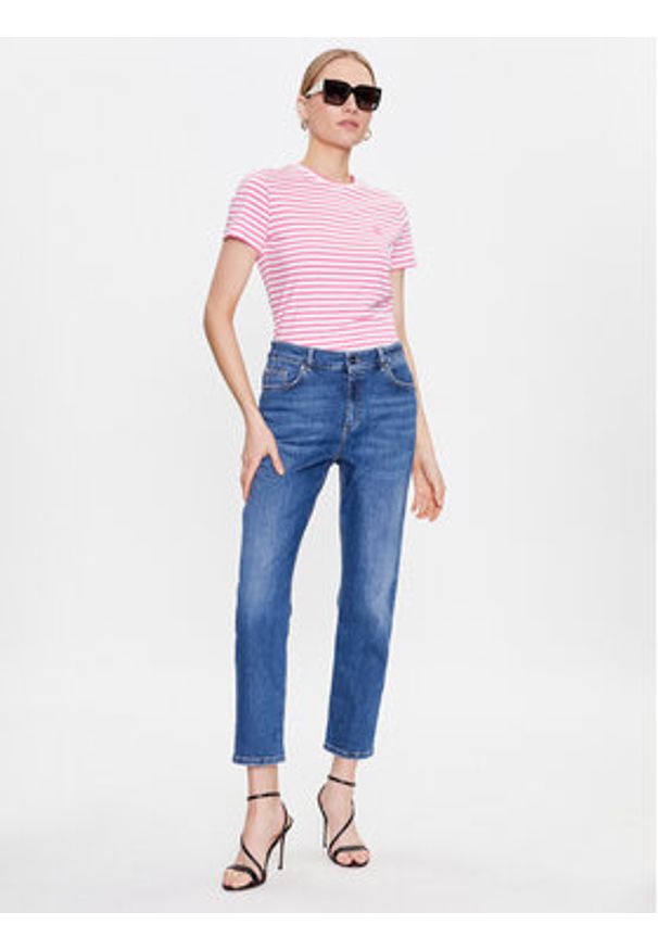 Marella Jeansy Tomboy 2331810834 Niebieski Straight Leg. Kolor: niebieski