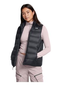 Bezrękawnik damski Under Armour Legend Down Vest - czarny. Kolor: czarny. Materiał: nylon, puch. Długość rękawa: bez rękawów. Sezon: zima