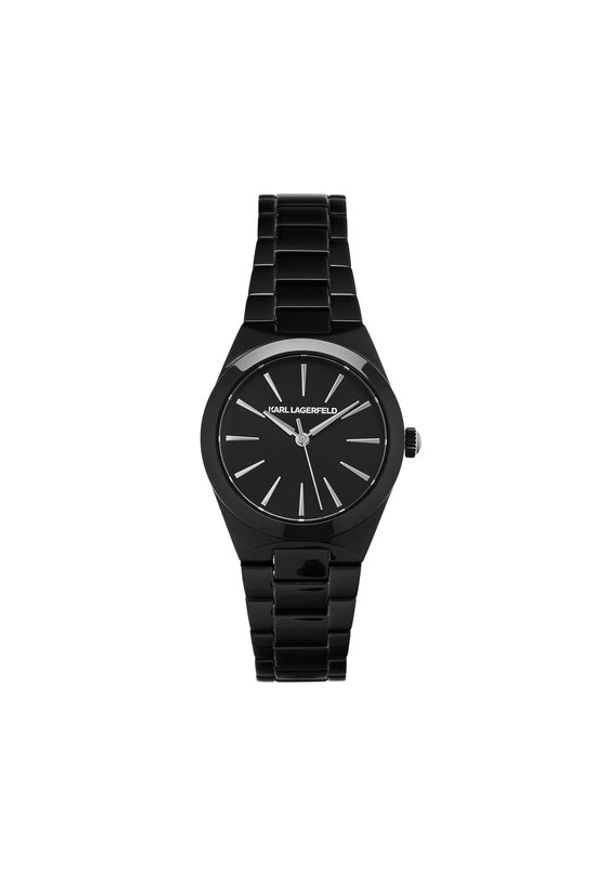 Karl Lagerfeld - KARL LAGERFELD Zegarek R0553105508 Czarny. Kolor: czarny