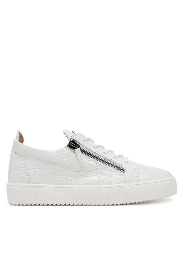 Giuseppe Zanotti Sneakersy RU00010/135 Biały. Kolor: biały. Materiał: skóra