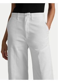 Polo Ralph Lauren Spodnie materiałowe 211873988002 Écru Wide Leg. Materiał: bawełna #3