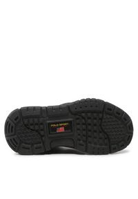 Polo Ralph Lauren Sneakersy PS100 809846180001 Czarny. Kolor: czarny. Materiał: nubuk, skóra #5