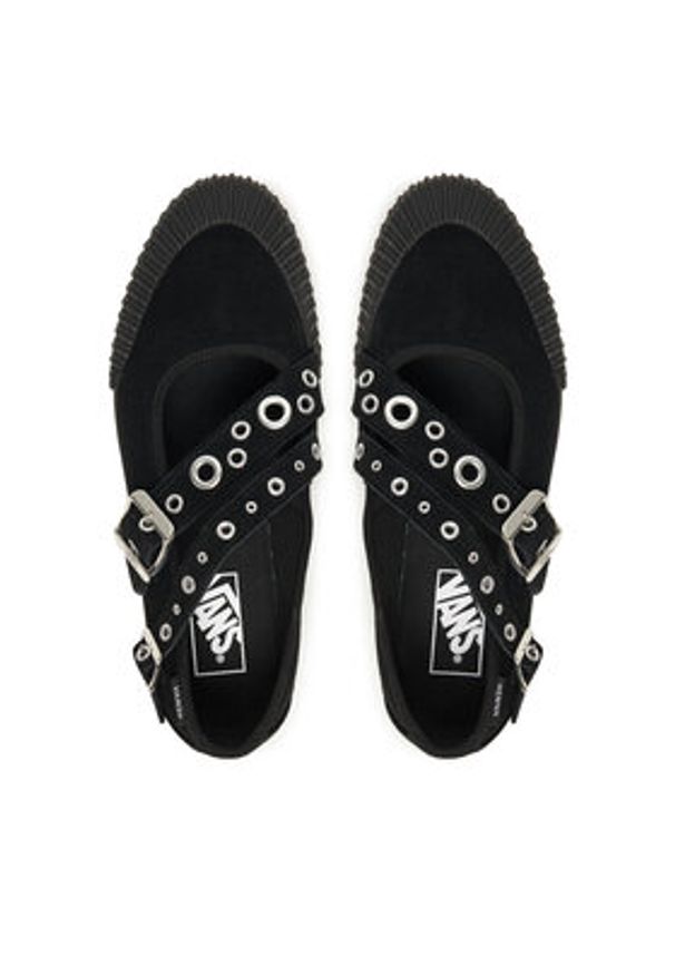 Vans Trampki Mary Jane VN000D9ABLA1 Czarny. Kolor: czarny. Materiał: materiał
