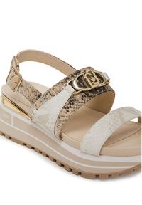 Liu Jo Sandały Maxi Wonder Sandal 30 BA5081 EX289 Beżowy. Kolor: beżowy. Materiał: skóra #5