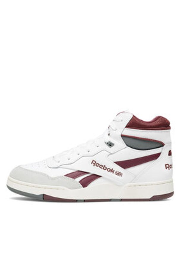 Reebok Sneakersy BB 4000 II Mid 100033844 Biały. Kolor: biały. Materiał: skóra