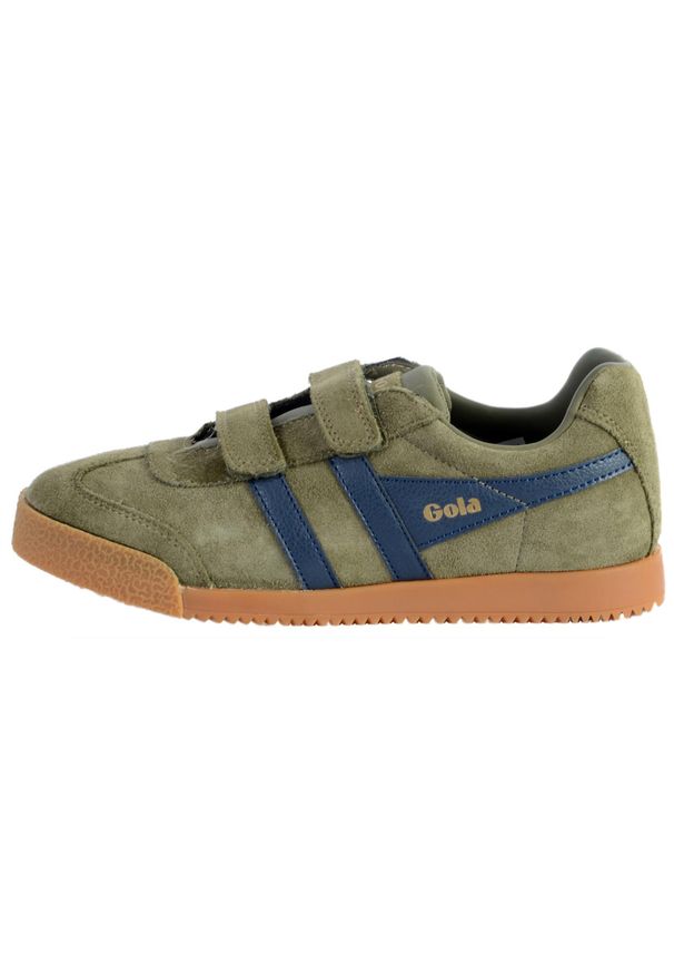 Sneakersy dziecięcy Gola Harrier Velcro. Kolor: szary. Sport: turystyka piesza