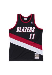 Mitchell & Ness - Koszulka NBA Portland Trail Blazers Arvydas Sabonis. Kolor: czarny. Sport: koszykówka #1