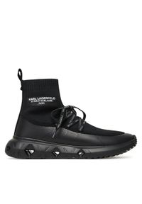 Karl Lagerfeld - KARL LAGERFELD Sneakersy K/Kite Run KL54645 Czarny. Kolor: czarny. Sport: bieganie