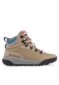 columbia - Columbia Trzewiki Burnsider™ Waterproof 2128841 Brązowy. Kolor: brązowy. Materiał: materiał