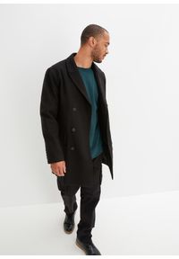 bonprix - Spodnie bojówki Regular Fit Straight z czystej bawełny. Kolor: czarny. Materiał: bawełna #3