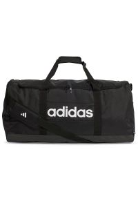 Adidas - Torba adidas Linear Duffel L JE8344 - czarna. Kolor: czarny. Materiał: poliester. Sport: fitness #1